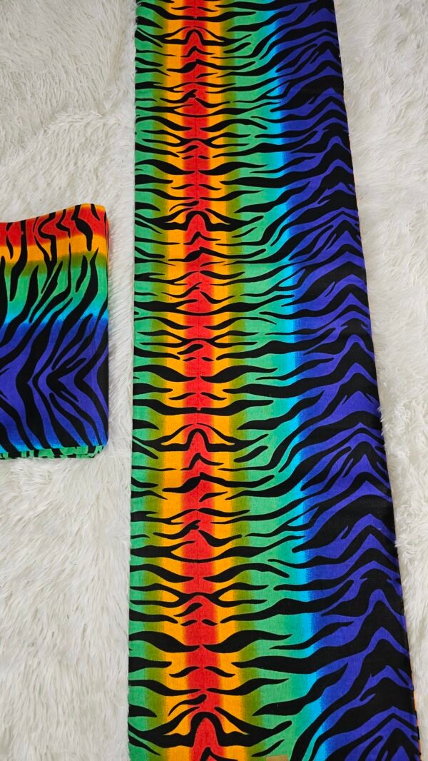 Red, Green African Ankara fabric, African fabrics, Ankara fabric, Cotton fabrics (6 yards each)