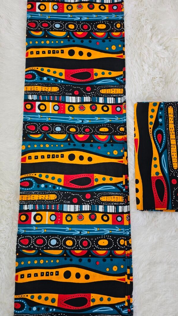 6 yards of African fabric, Ankara fabrics, cotton fabrics, African prints